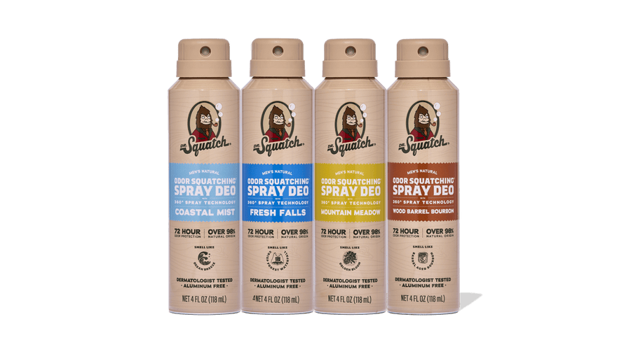Spray Deodorant 4-Pack Z2