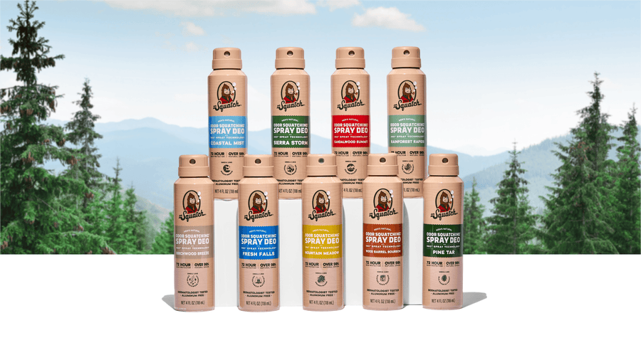Spray Deodorant 4-Pack Z2