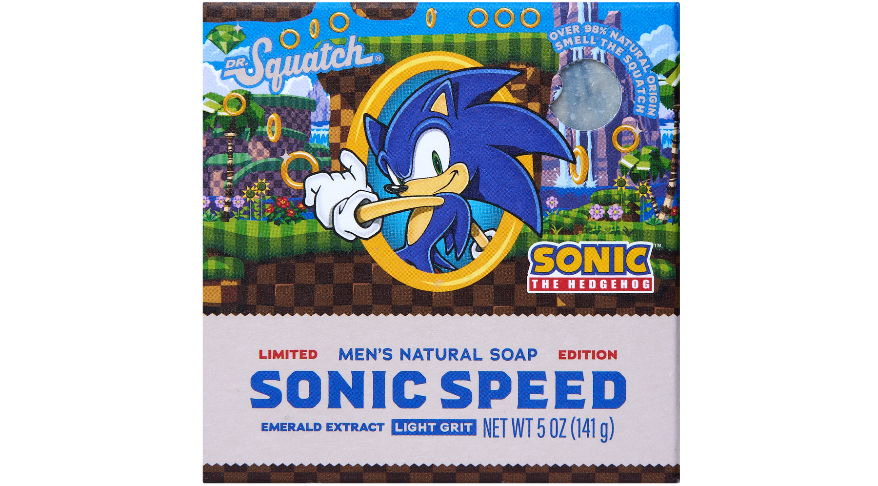 Sonic Speed Super Pack - Exclusive Limited Edition Bar Soap and Deodorant Bundle D4