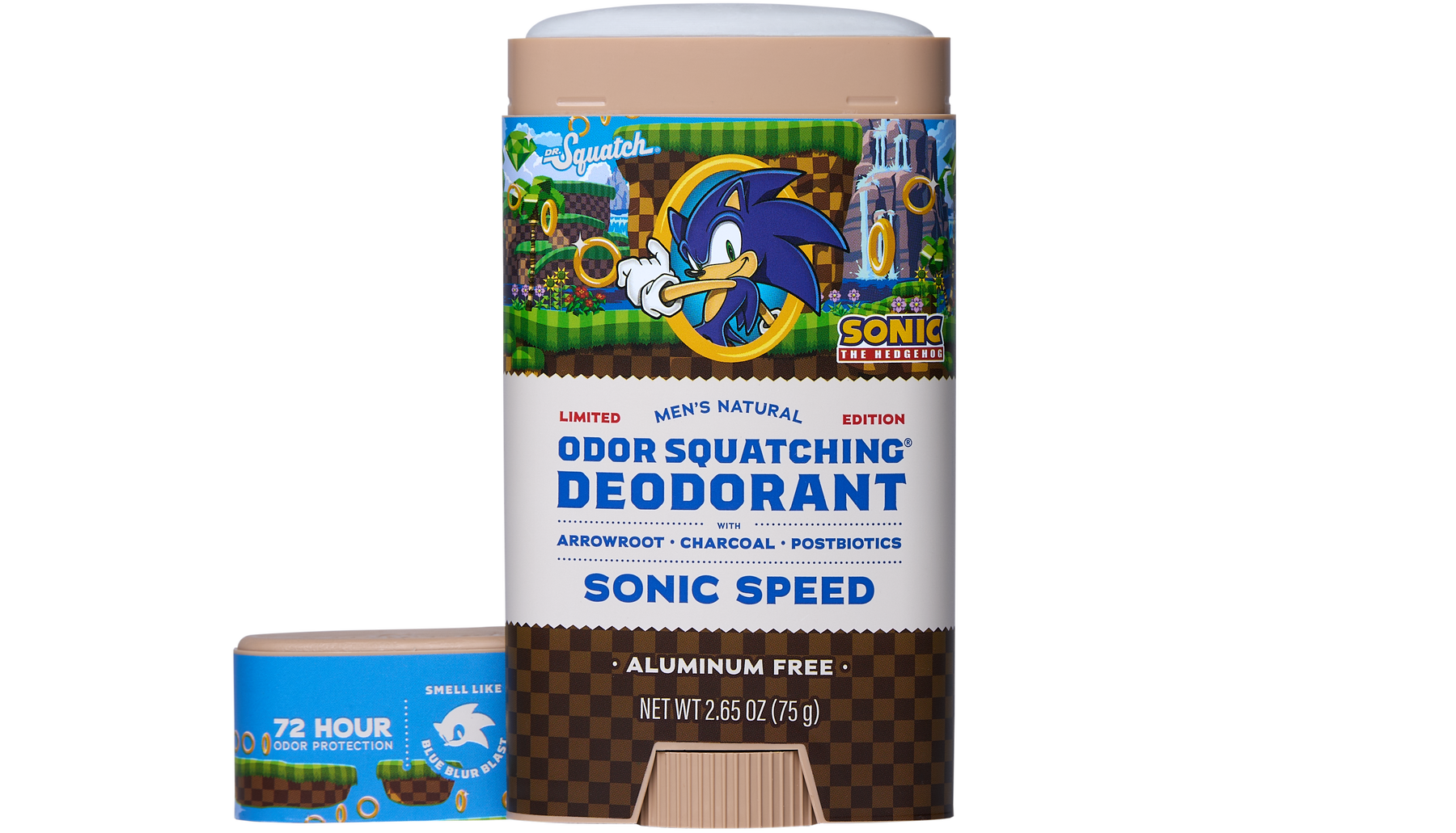 Sonic Speed Super Pack - Exclusive Limited Edition Bar Soap and Deodorant Bundle D4