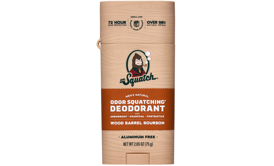 Wood Barrel Bourbon Deo Flask M5