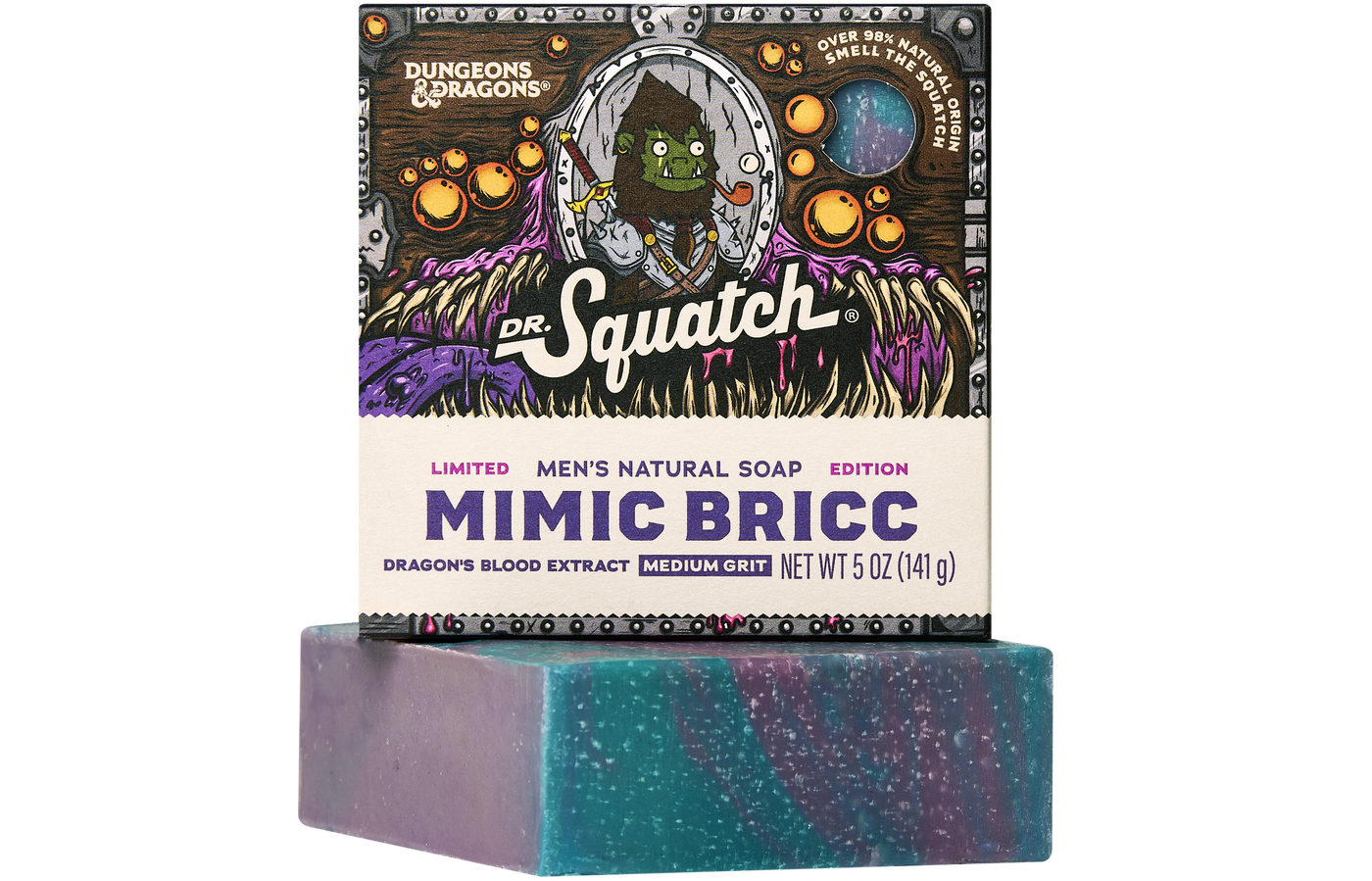 Dungeons & Dragons Mimic Bricc 3-Pack - Exclusive Limited Edition Bar Soap X3
