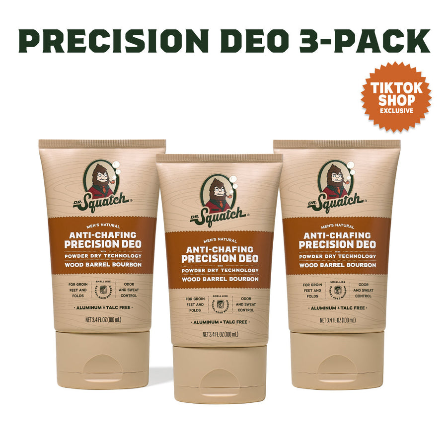Precision Deo Wood Barrel Bourbon - 3-Pack U5