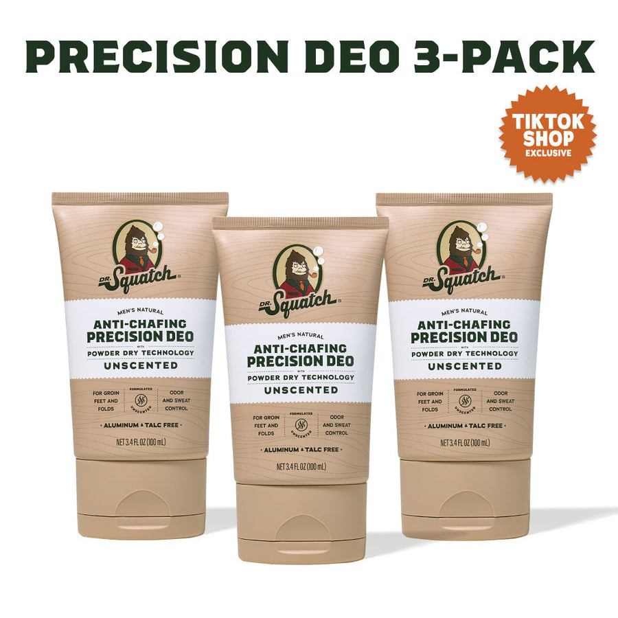 Precision Deo Fragrance Free - 3-Pack B7