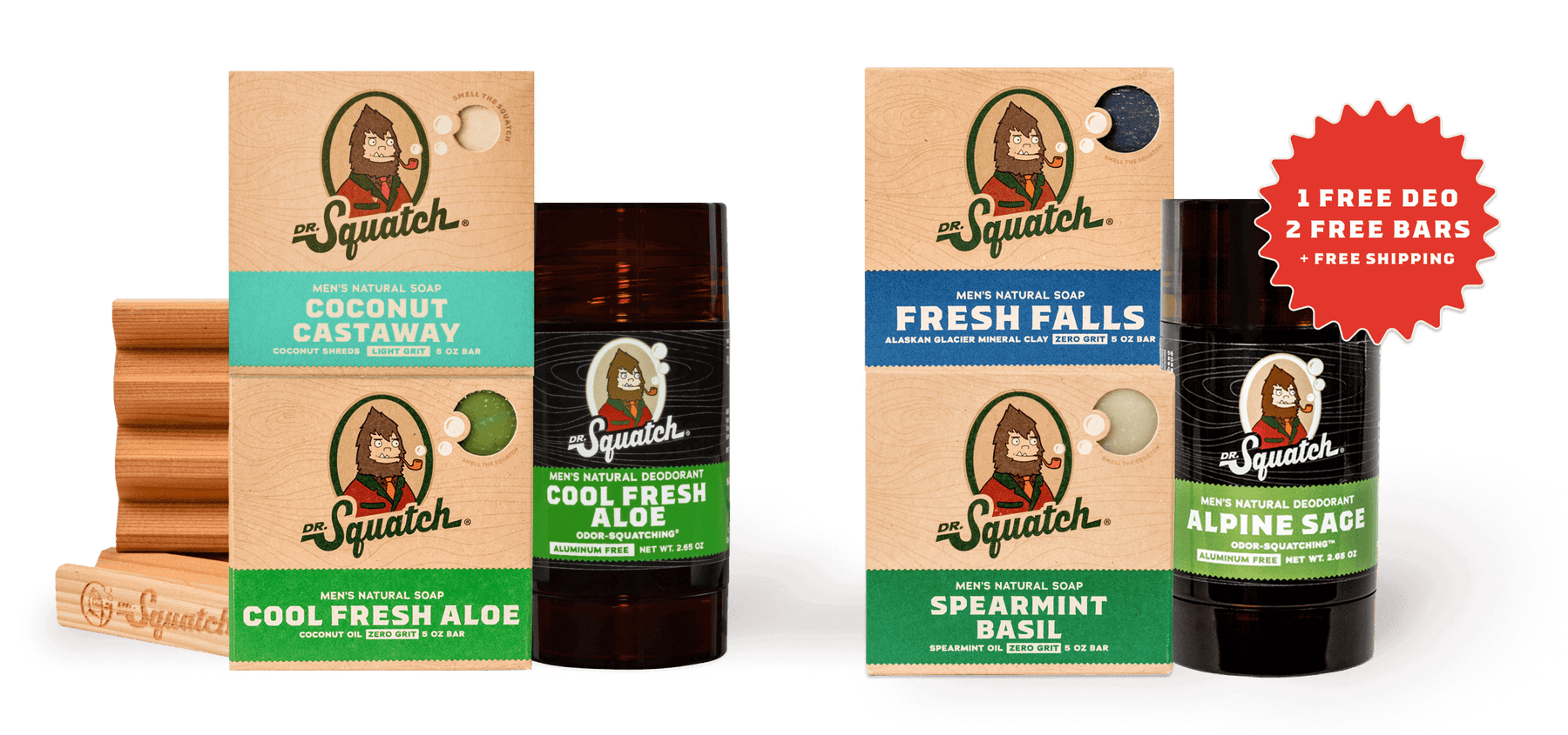 Deodorant & Soap Starter Set D3