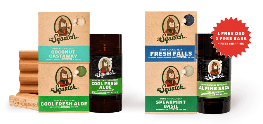Deodorant & Soap Starter Set D3
