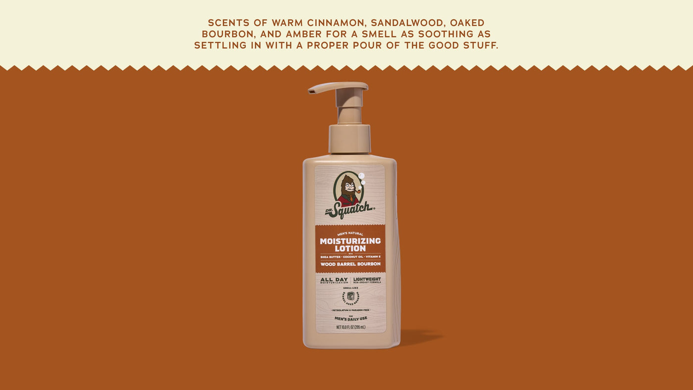 Wood Barrel Bourbon Lotion D9