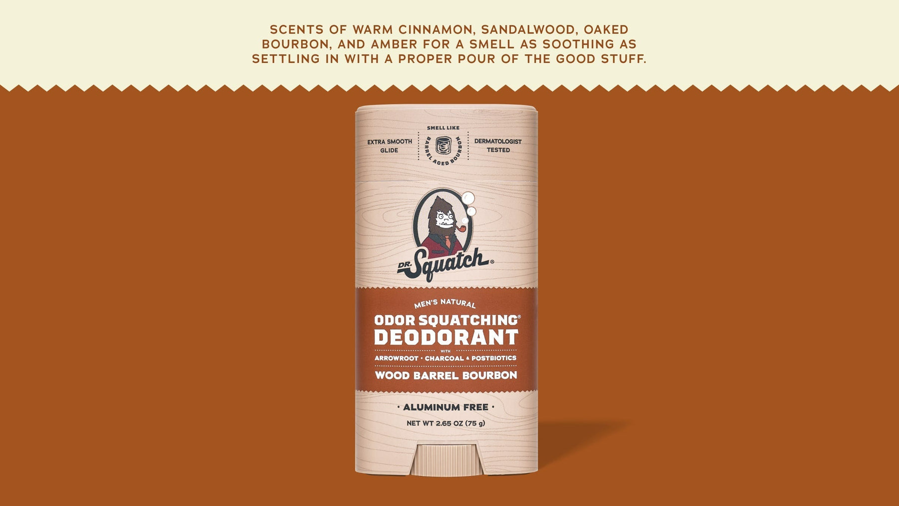 Wood Barrel Bourbon Deodorant K8