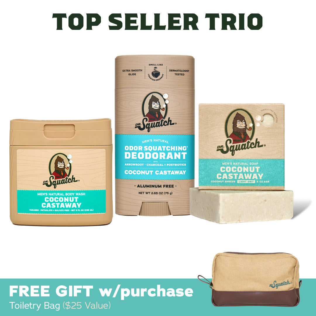 Soap, Deo, Body Wash + GWP Bag - Coconut Castaway V4