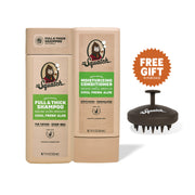 Hair Care Kit + Free Scalp Scrubber | Full & Thick Shampoo | Moisturizing Conditioner | Natural Products for Men E3