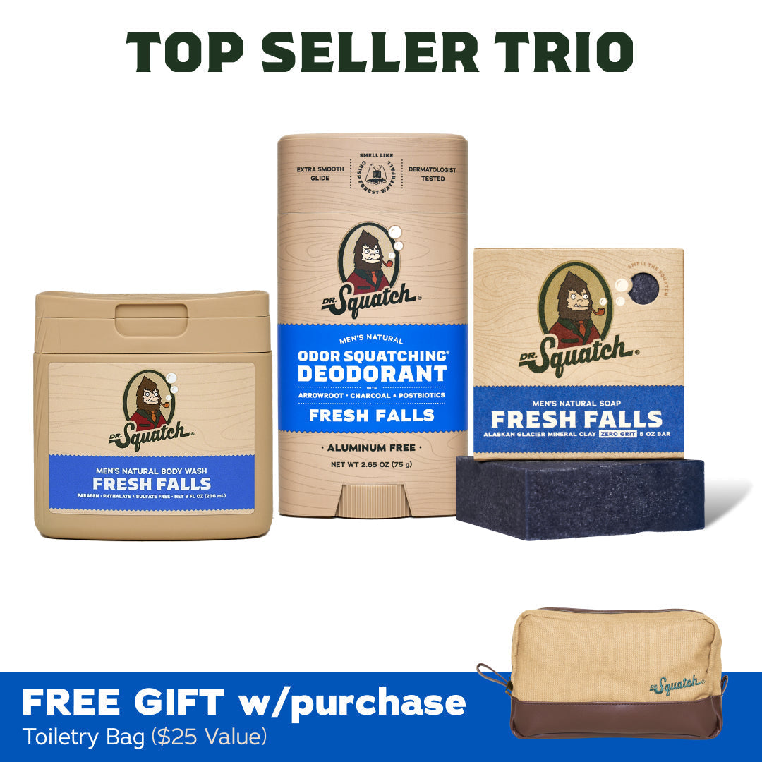 Soap, Deo, Body Wash + GWP Bag - Fresh Falls K9
