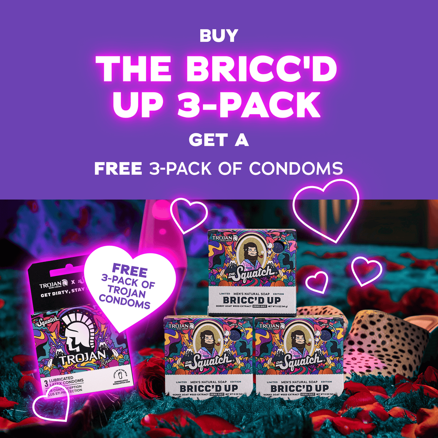 Bricc'd Up Condom 3-Pack R6