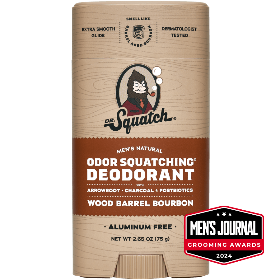 Essentials: Wood Barrel Bourbon Deodorant J8