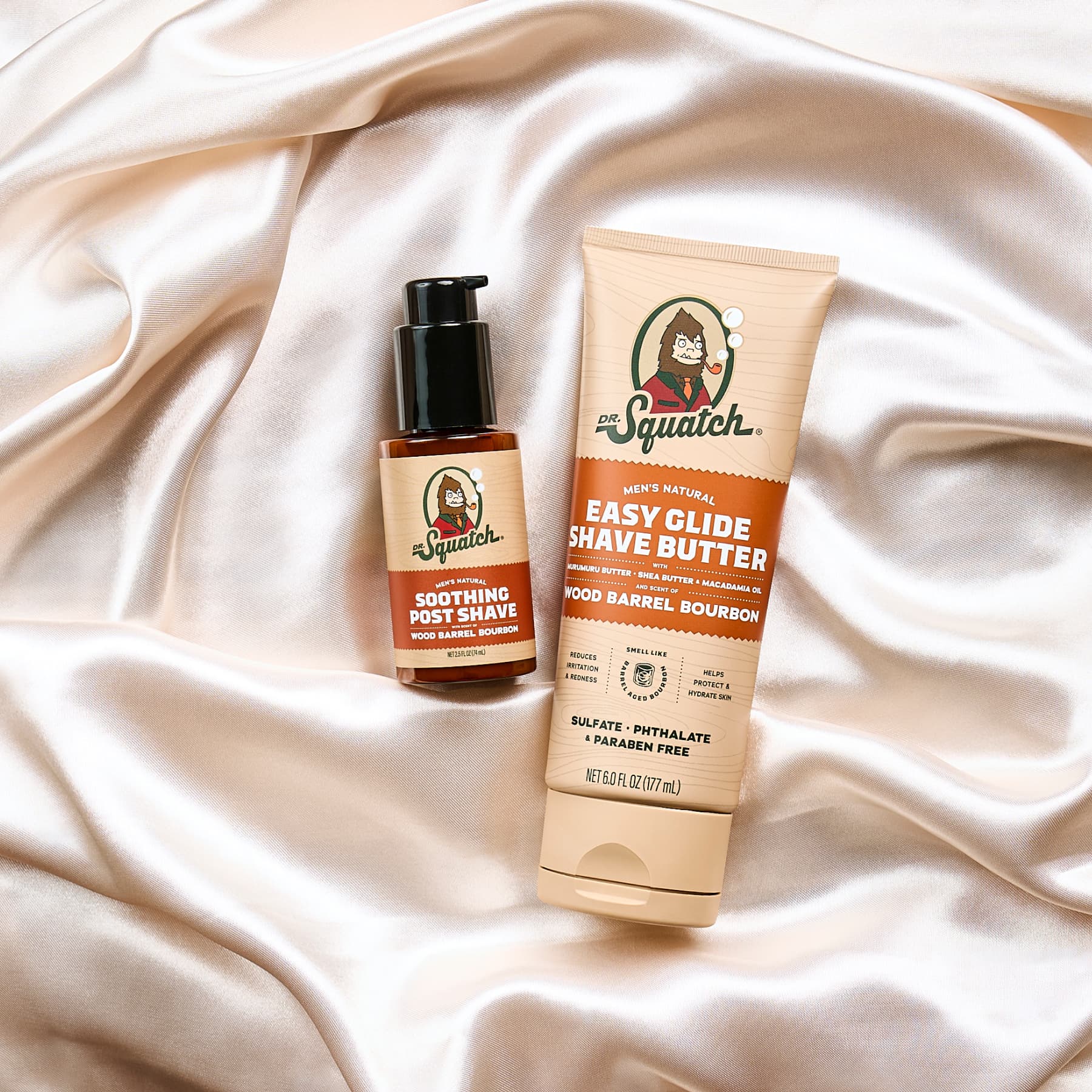 Wood Barrel Bourbon Smooth Shave Bundle E0