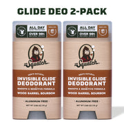 Wood Barrel Bourbon 2-Pack Invisible Glide Deo F7