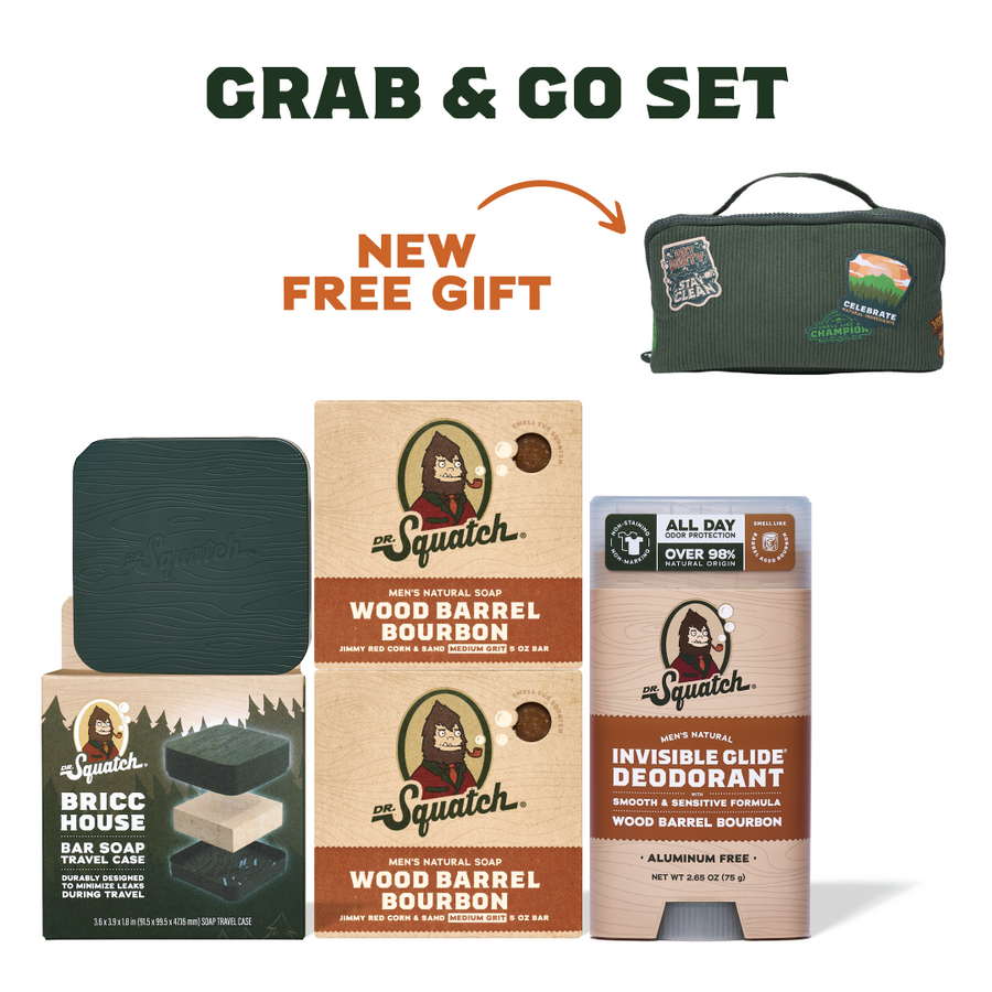 Grab & Go Set - Wood Barrel Bourbon T6