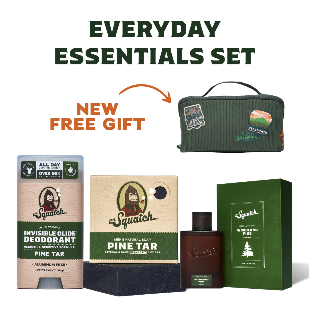 Everyday Essentials Set - Pine Tar P5