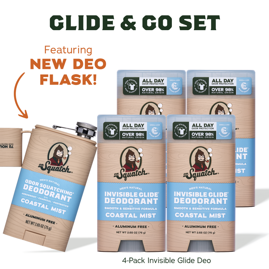 Coastal Mist IG Glide 4-Pack + Deo Flask U1