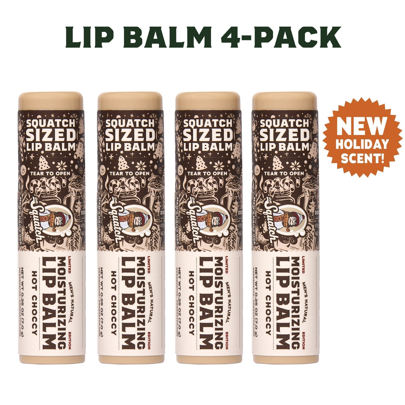 Lip Balm 4-Pack Hot Choccy L7