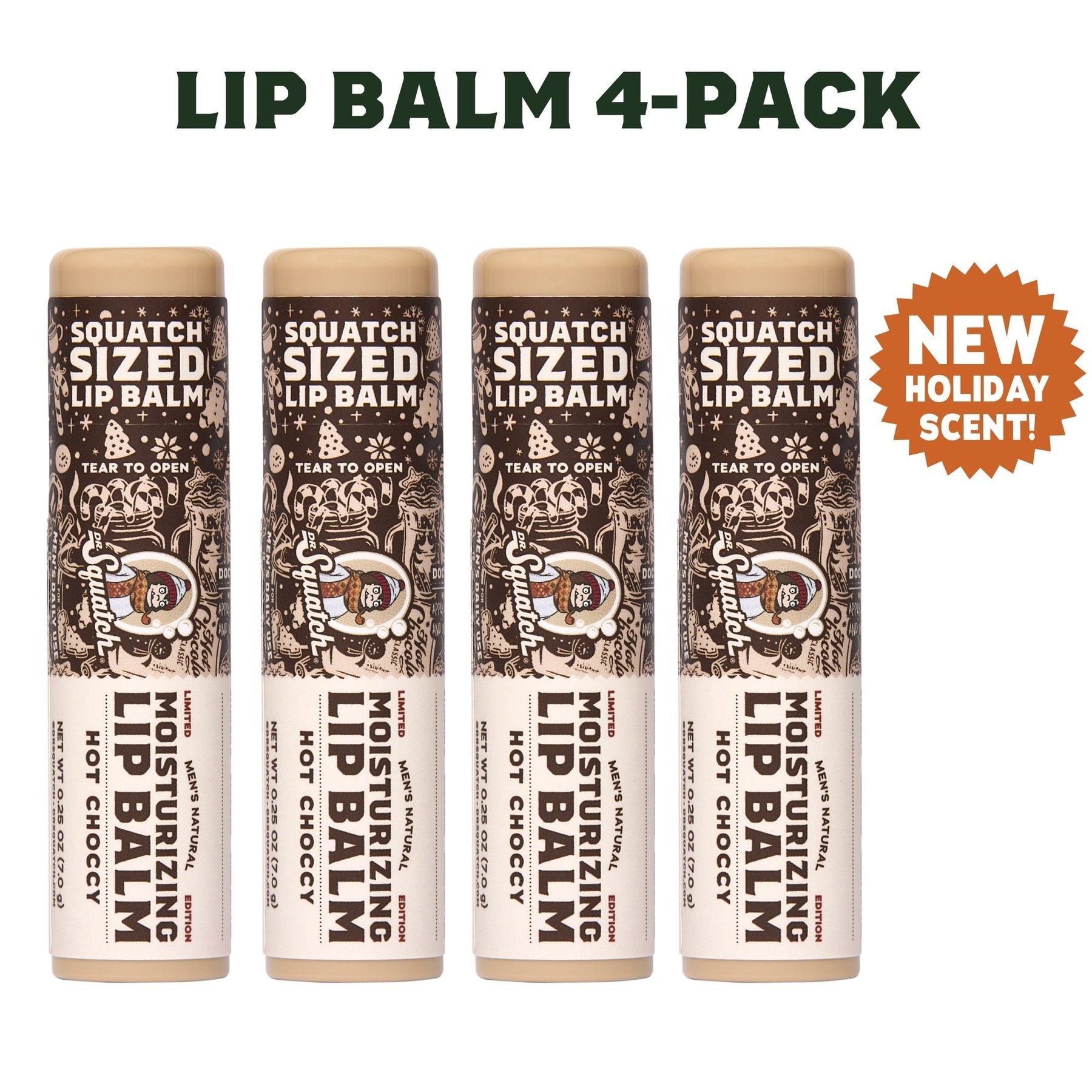 Lip Balm 4-Pack Hot Choccy L7