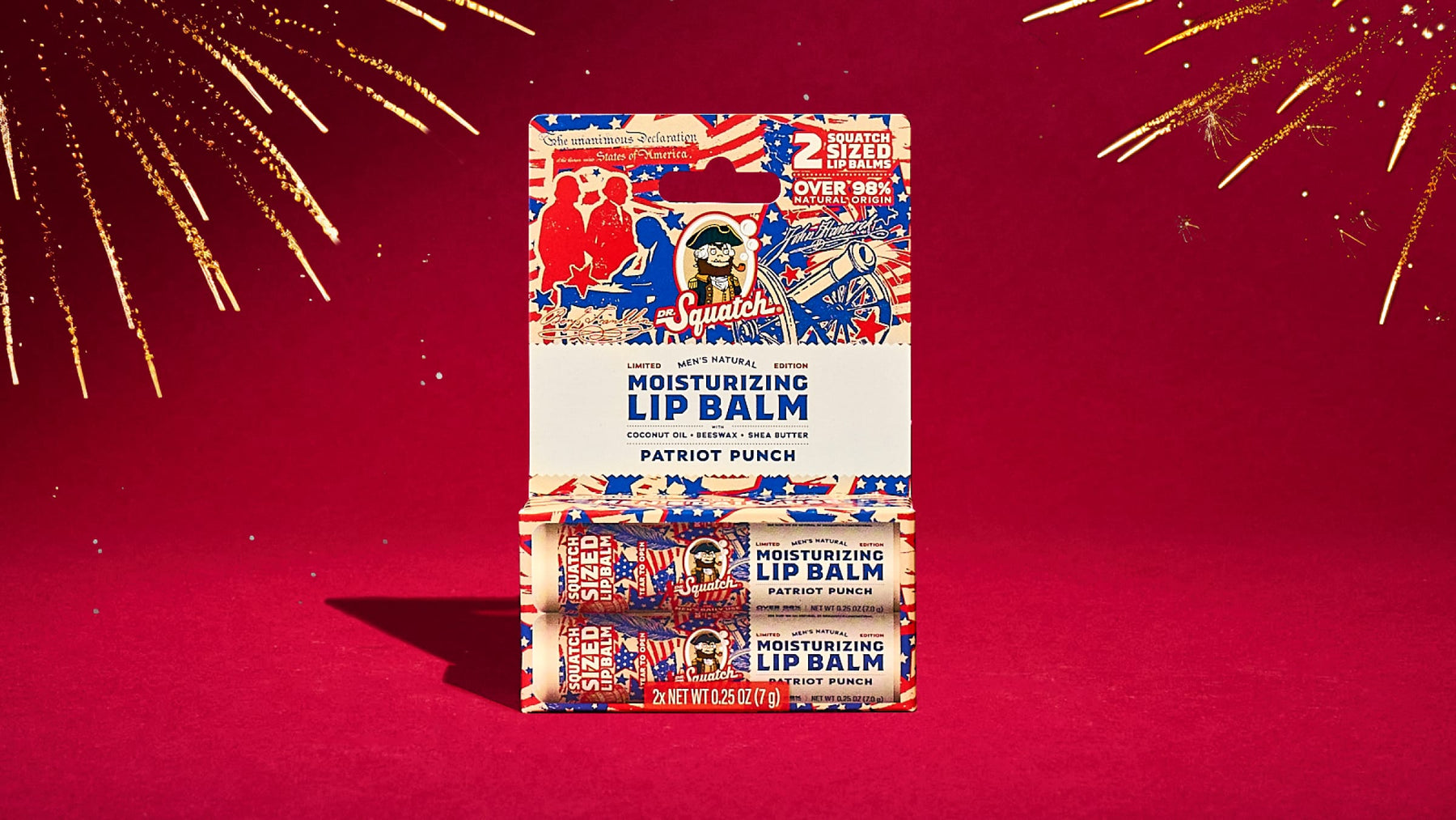 Patriot Punch Lip Balm 2-Pack X4