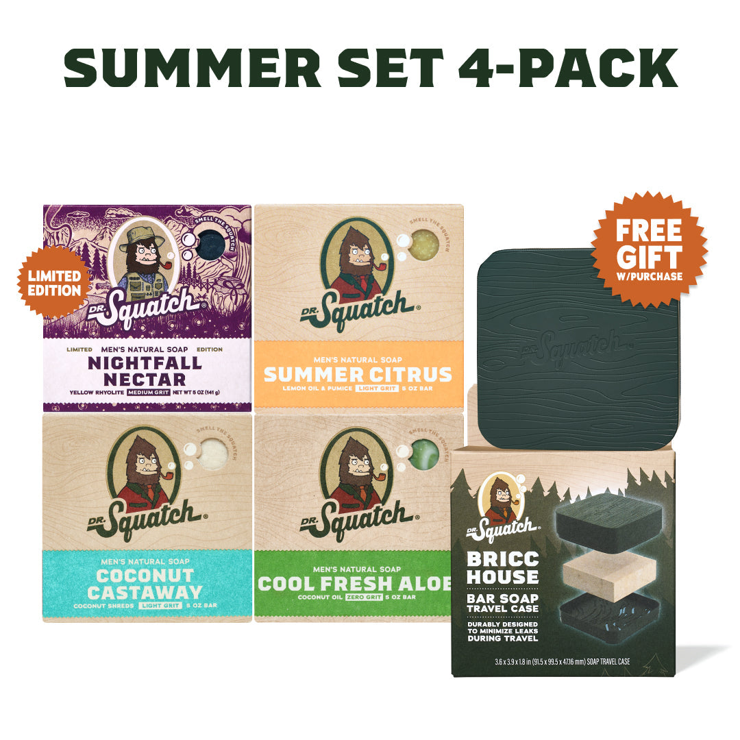 Summer Set 4-Pack + GWP Travel Case B7