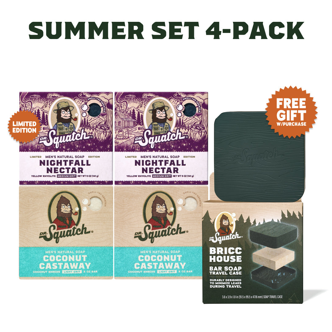 Summer Set 4-Pack + GWP Travel Case A3