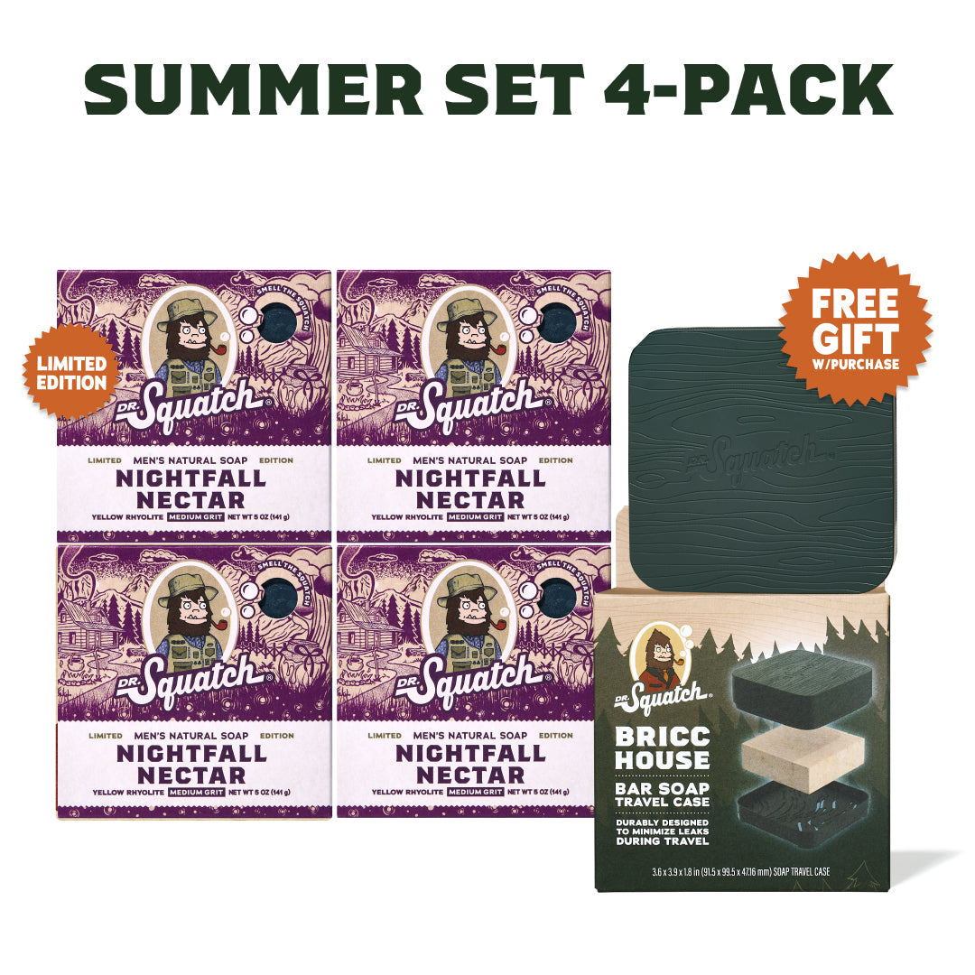 Summer Set 4-Pack + GWP Travel Case W8