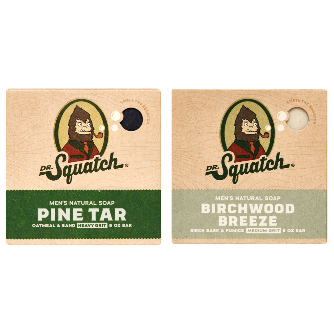 Woodsy 2-Pack Natural Bar Soap A9