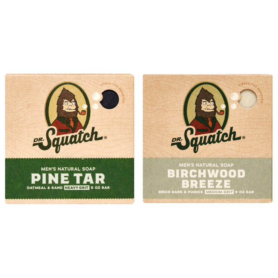 Woodsy 2-Pack Natural Bar Soap A9
