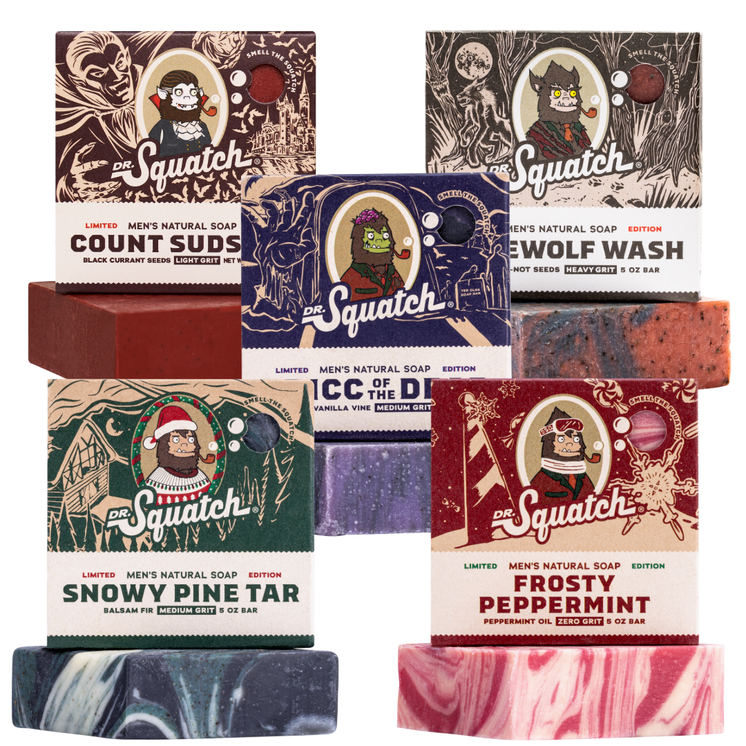 Holiday Hangover 5-Pack Natural Bar Soap T4