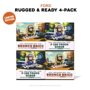 Ford Rugged & Ready 4-Pack - Exclusive Limited Edition Bar Soap W4