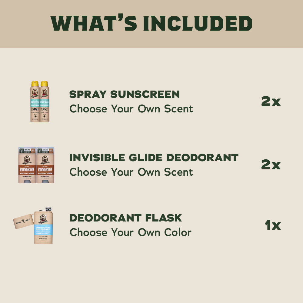 Festival Set + FREE Deo Flask K5