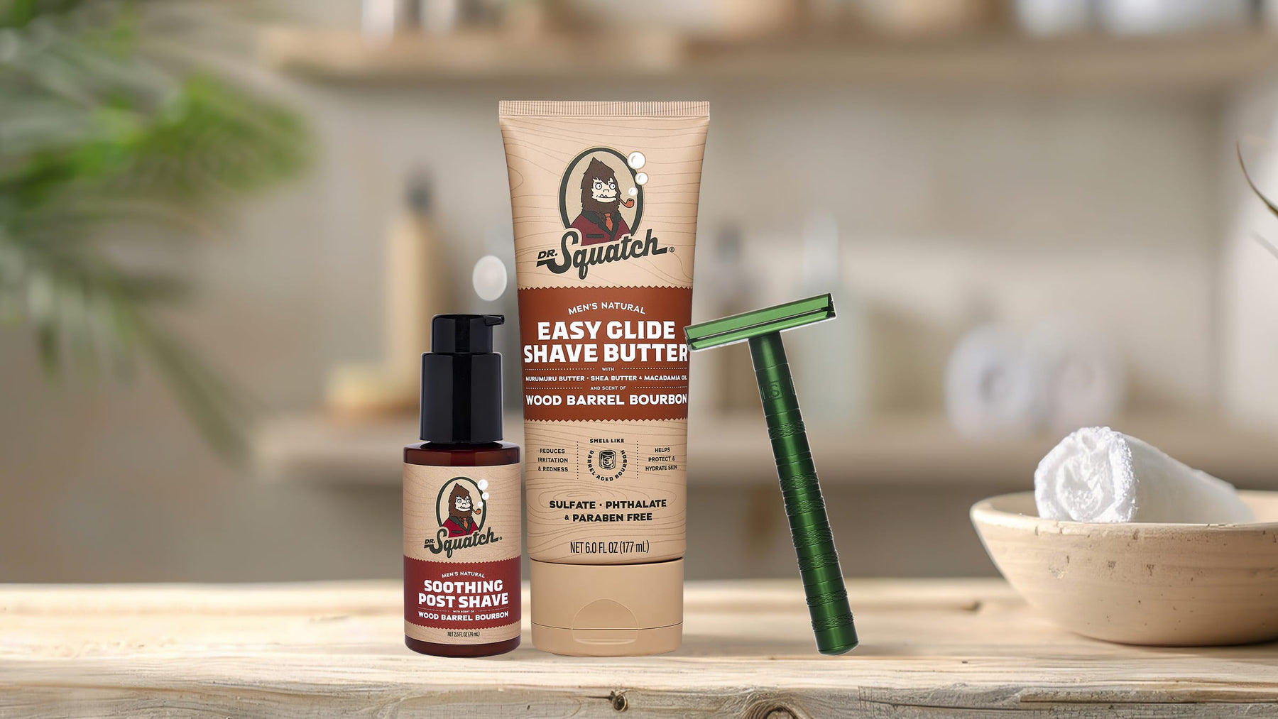 Wood Barrel Bourbon Glide Guy Bundle U6