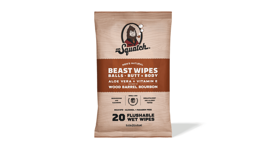 FREE Wood Barrel Bourbon Wipes Z1