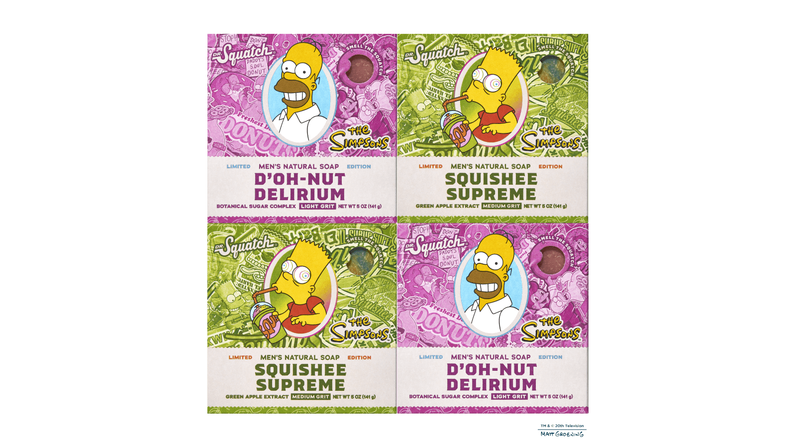 Simpsons Suds 4-Pack R2
