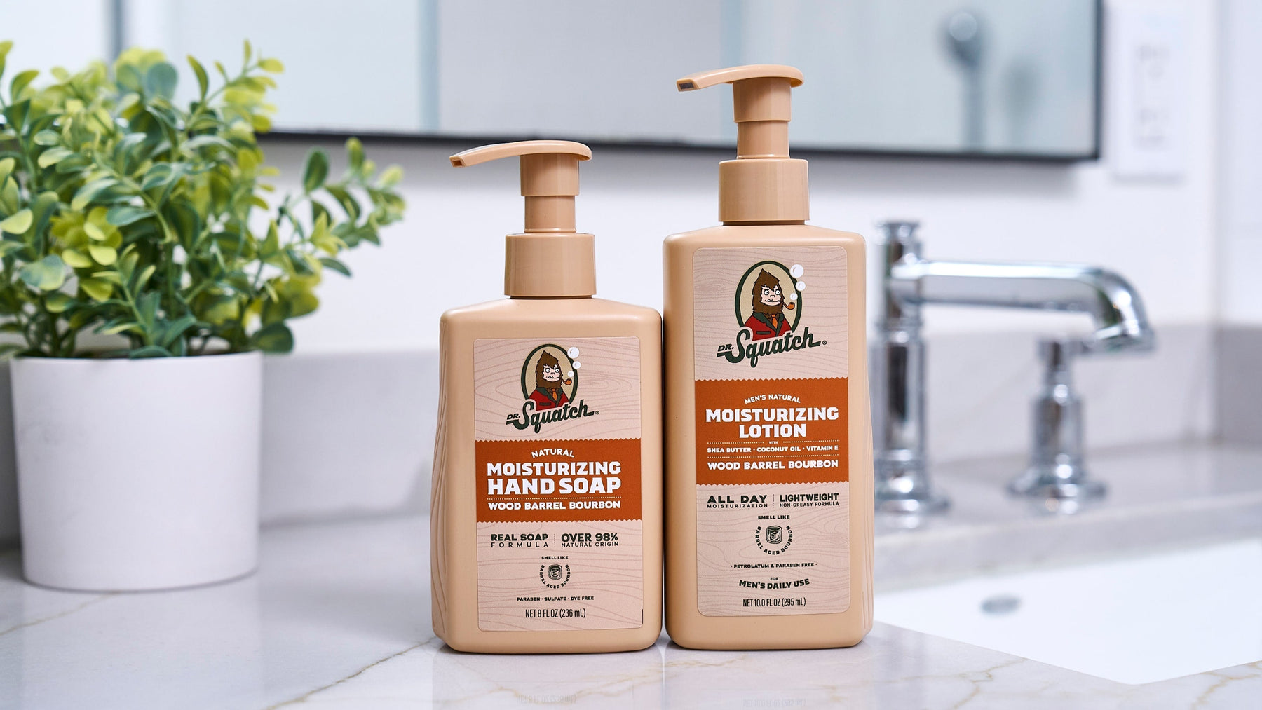 Wood Barrel Bourbon Hand Soap N4