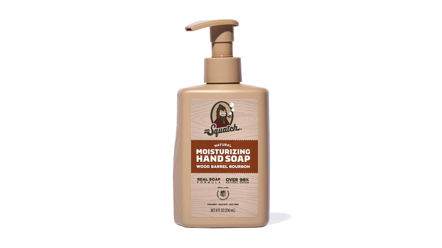 Wood Barrel Bourbon Hand Soap N4